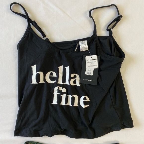 Fashion Nova hella fine PJ set - Picture 4 of 15